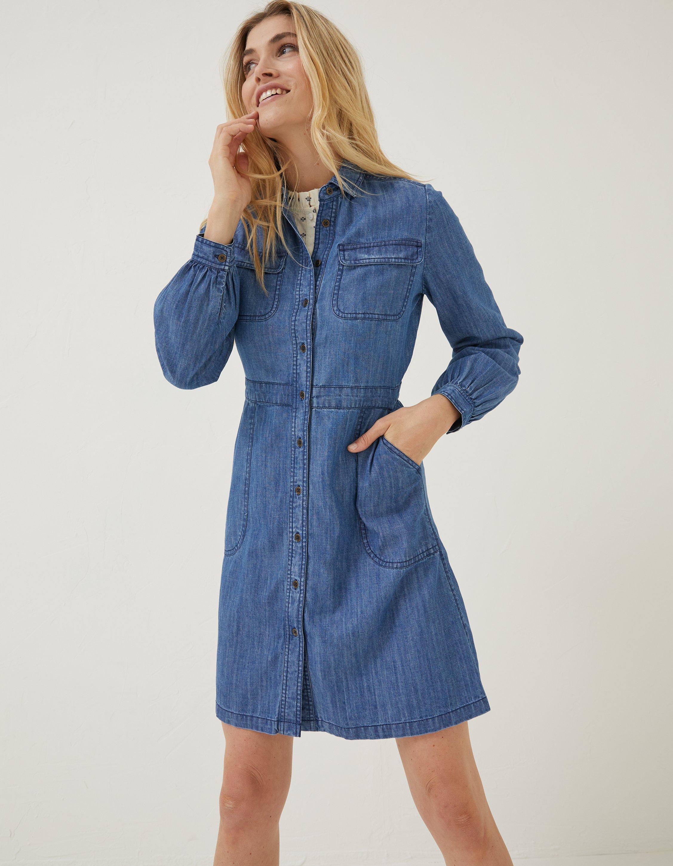 Tabitha Denim Shirt Dress, Dresses