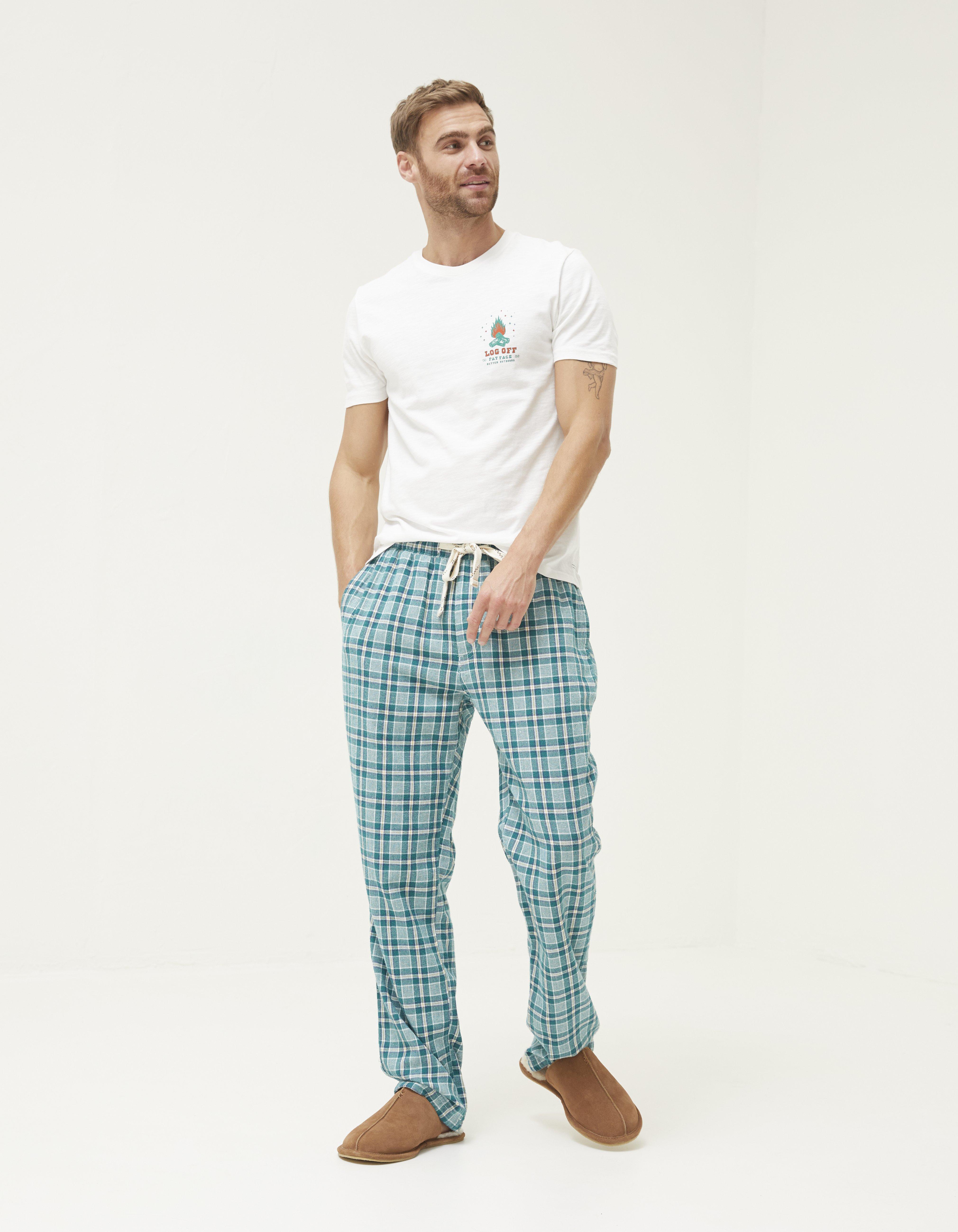 Chilson Lightweight Check Pajama Bottoms