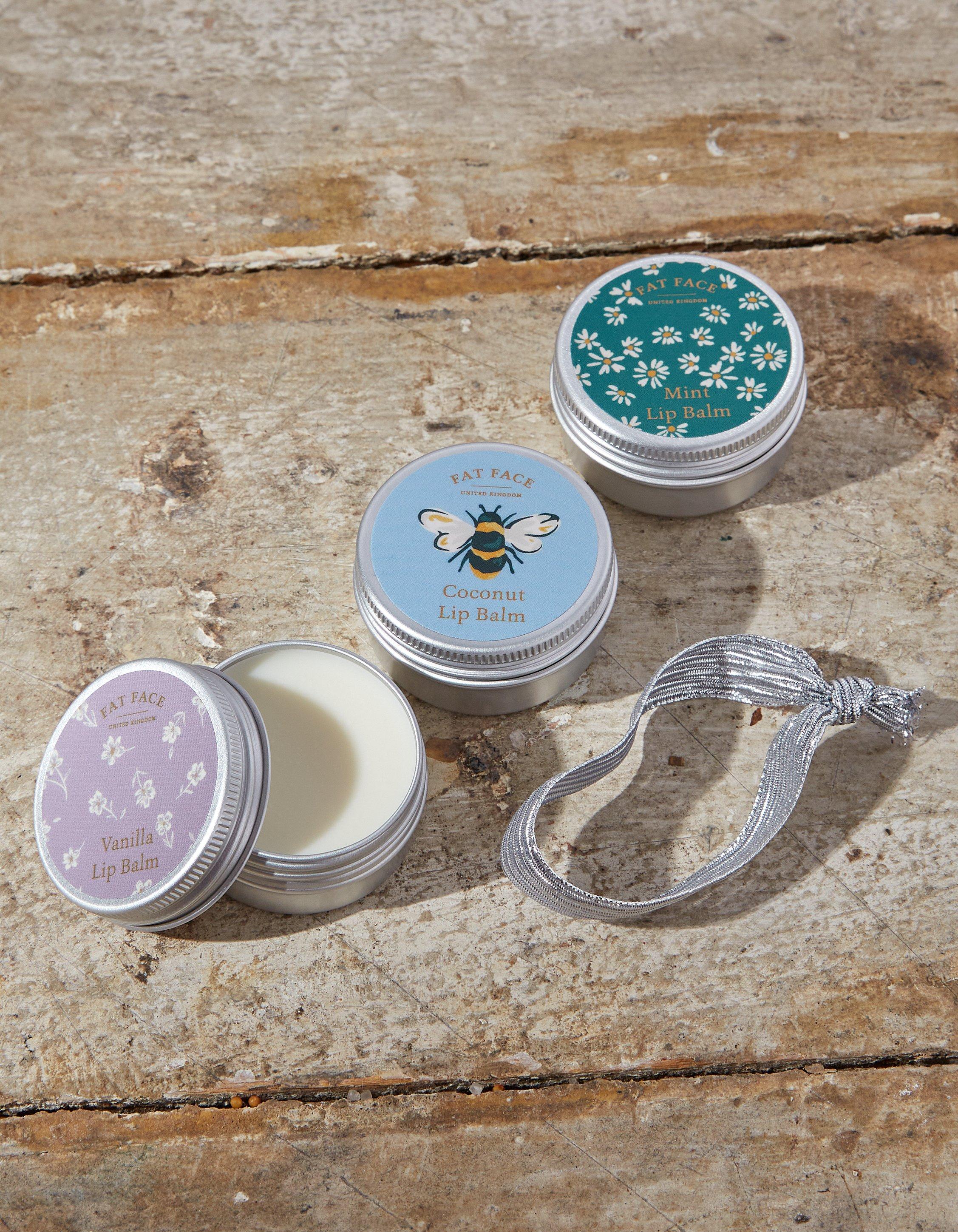 Multi Trio Of Lip Balms, Bath & Body | FatFace.com