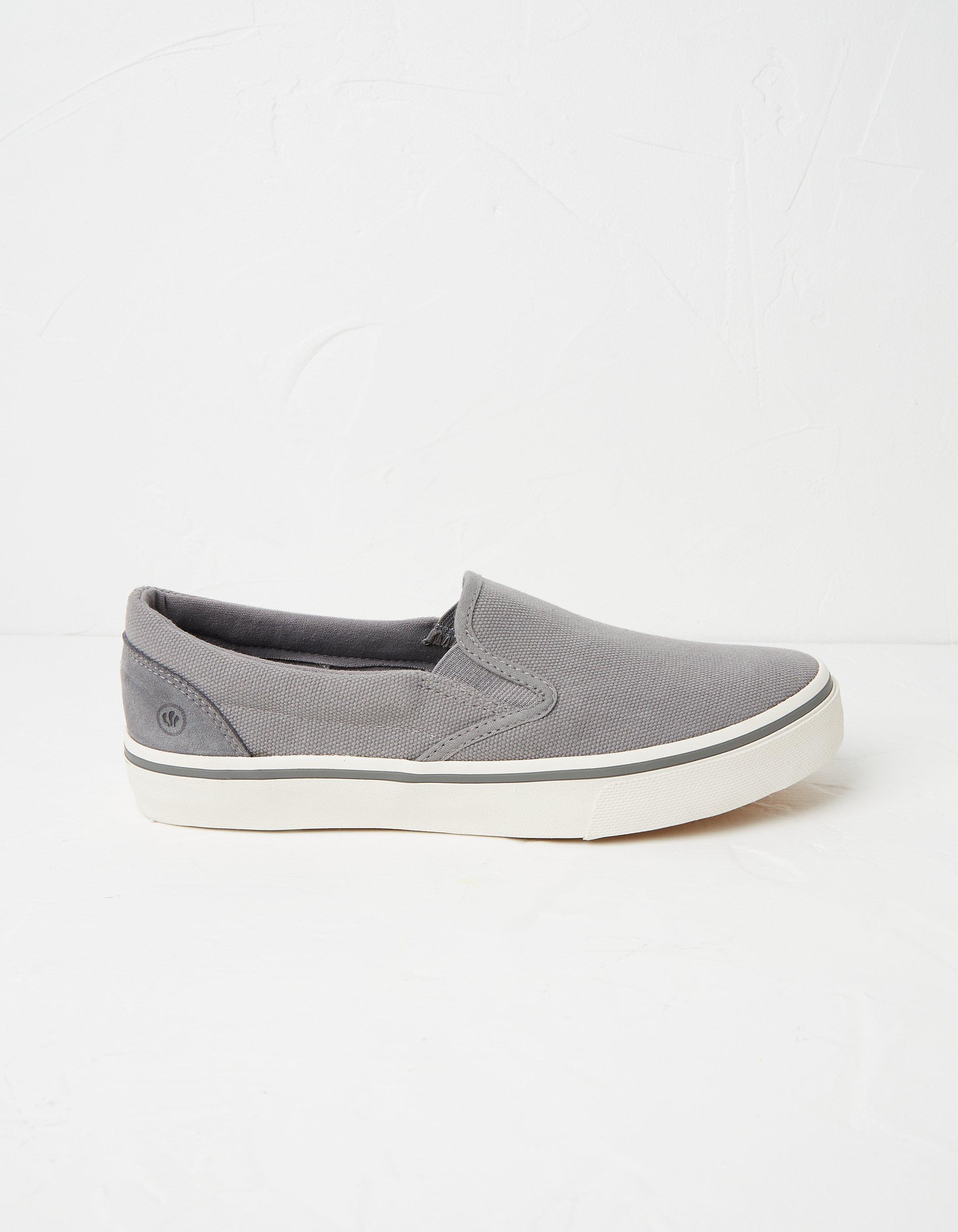 Grey van deals slip ons