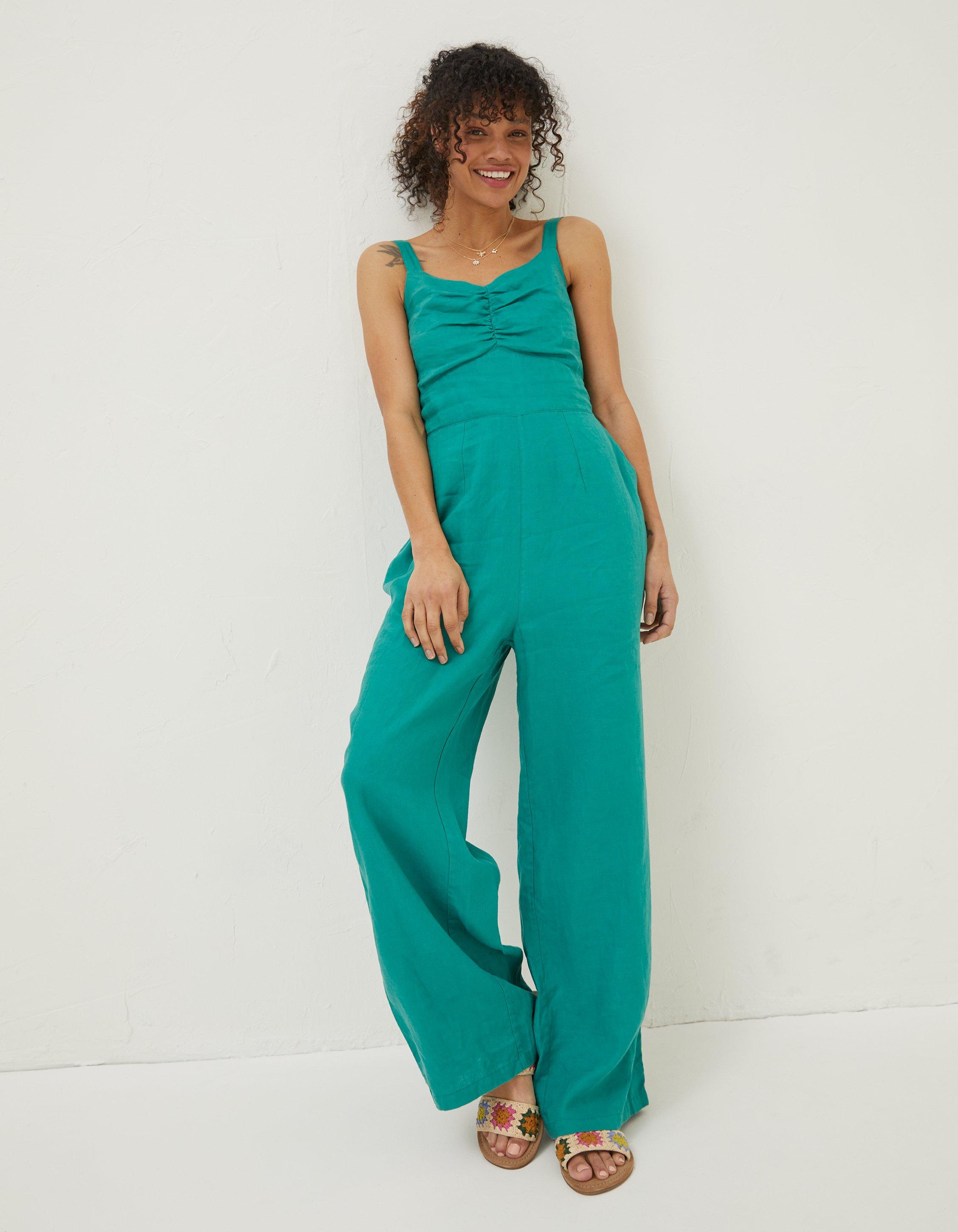 Ives Wide Leg Linen Trousers