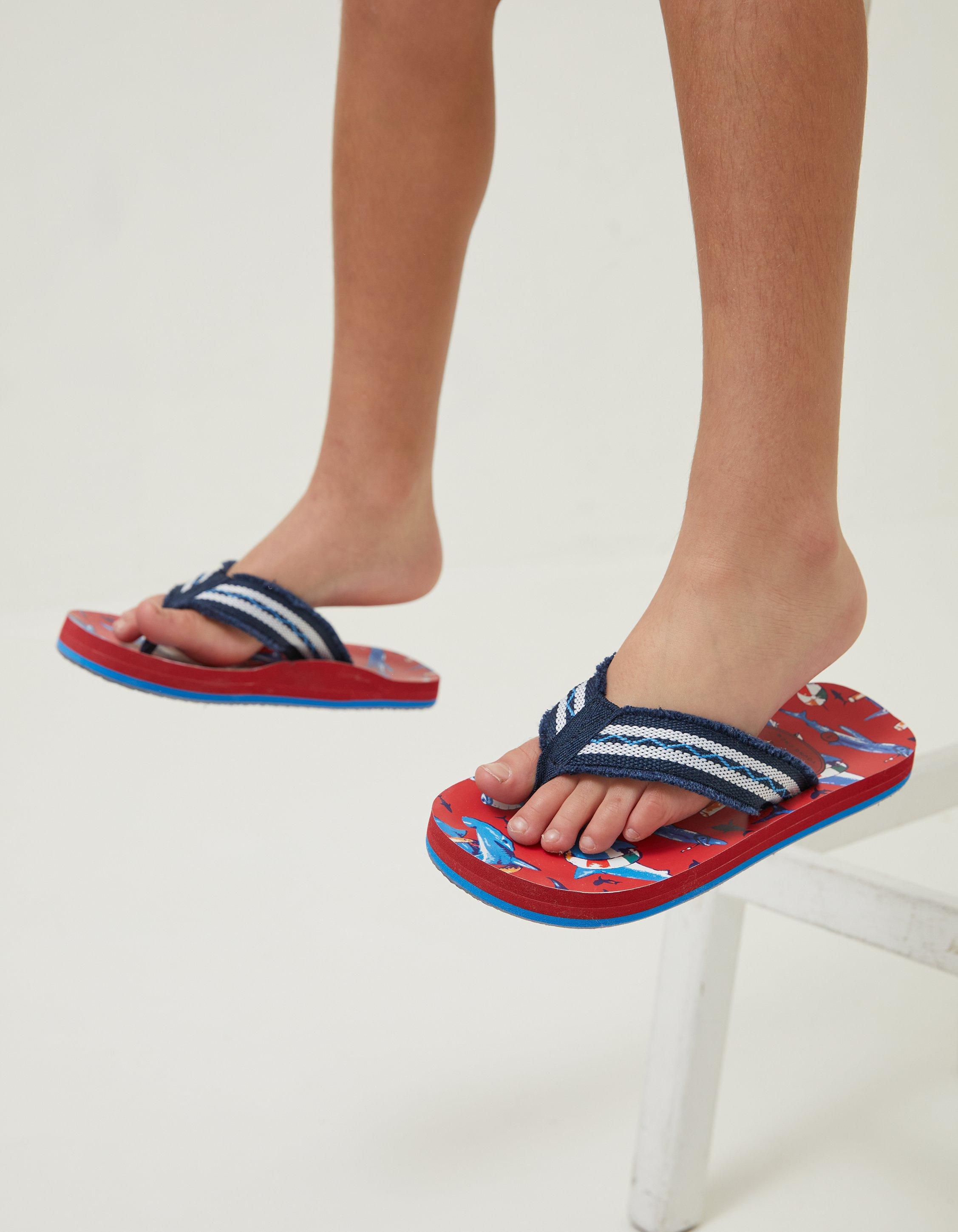 Boy in hot sale flip flops