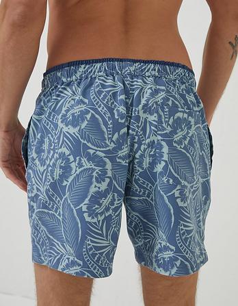 Trevose Palm Print Swim Shorts