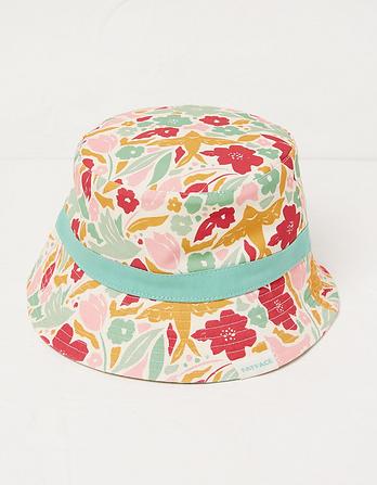Blooms Reversible Bucket Hat
