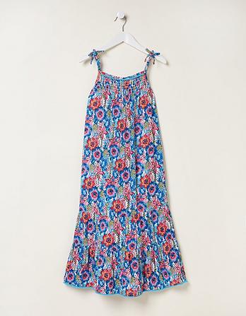 Rosa Tropical Print Dress