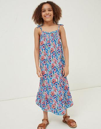 Rosa Tropical Print Dress