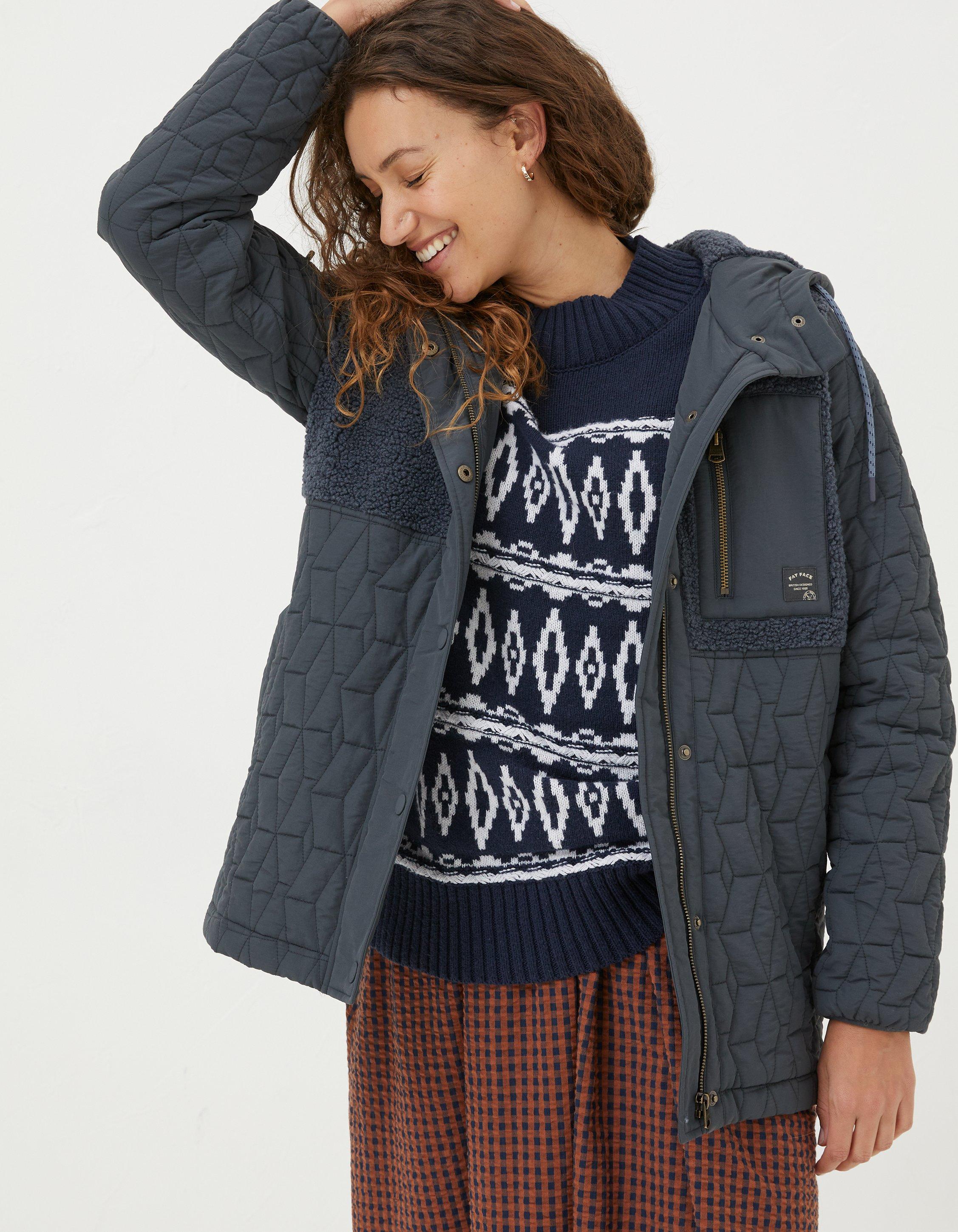 Fat face quilted jacket sale