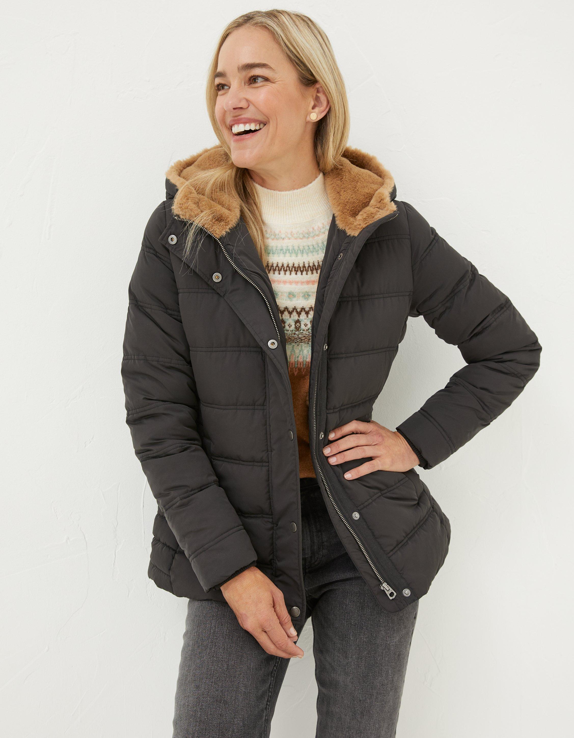 Fat face lauren lightweight puffer jacket on sale