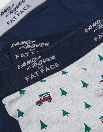 2 Pack Land Rover Tree Boxers