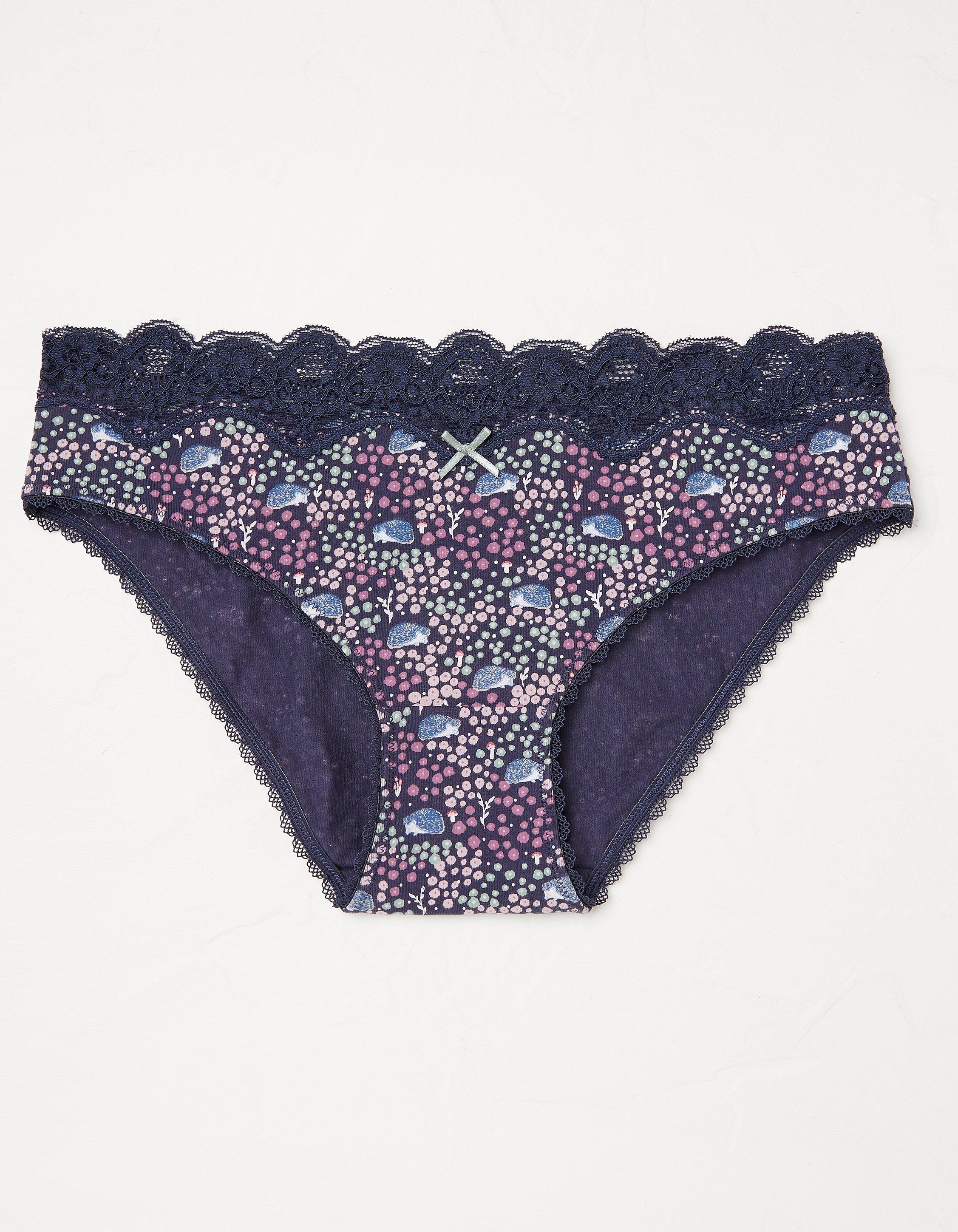 Hedgehog Lace Mini Briefs, Socks, Underwear & Tights