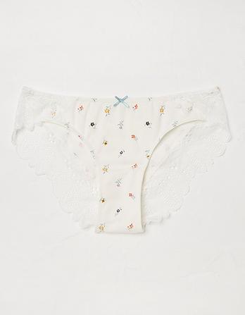 Emily Floral Cheeky Knickers