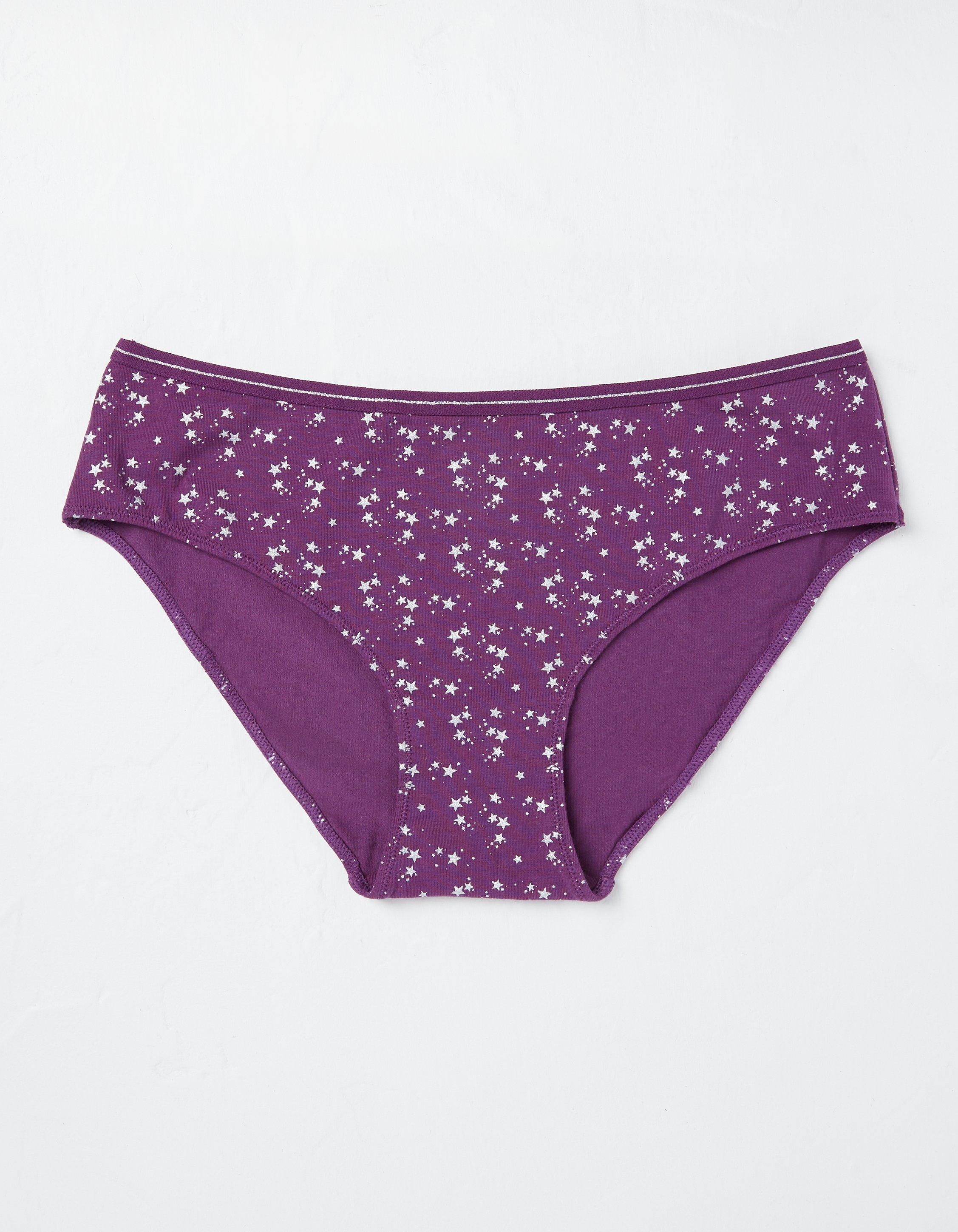 Sparkle Star Mini Knickers, Socks, Underwear & Tights | FatFace.com