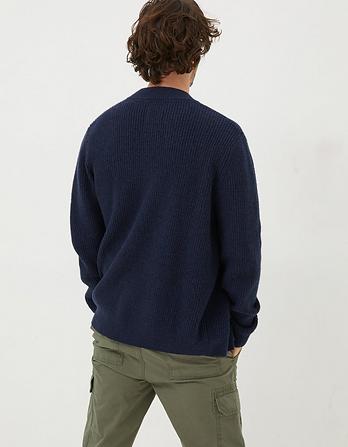 Knitted Bomber Cardigan