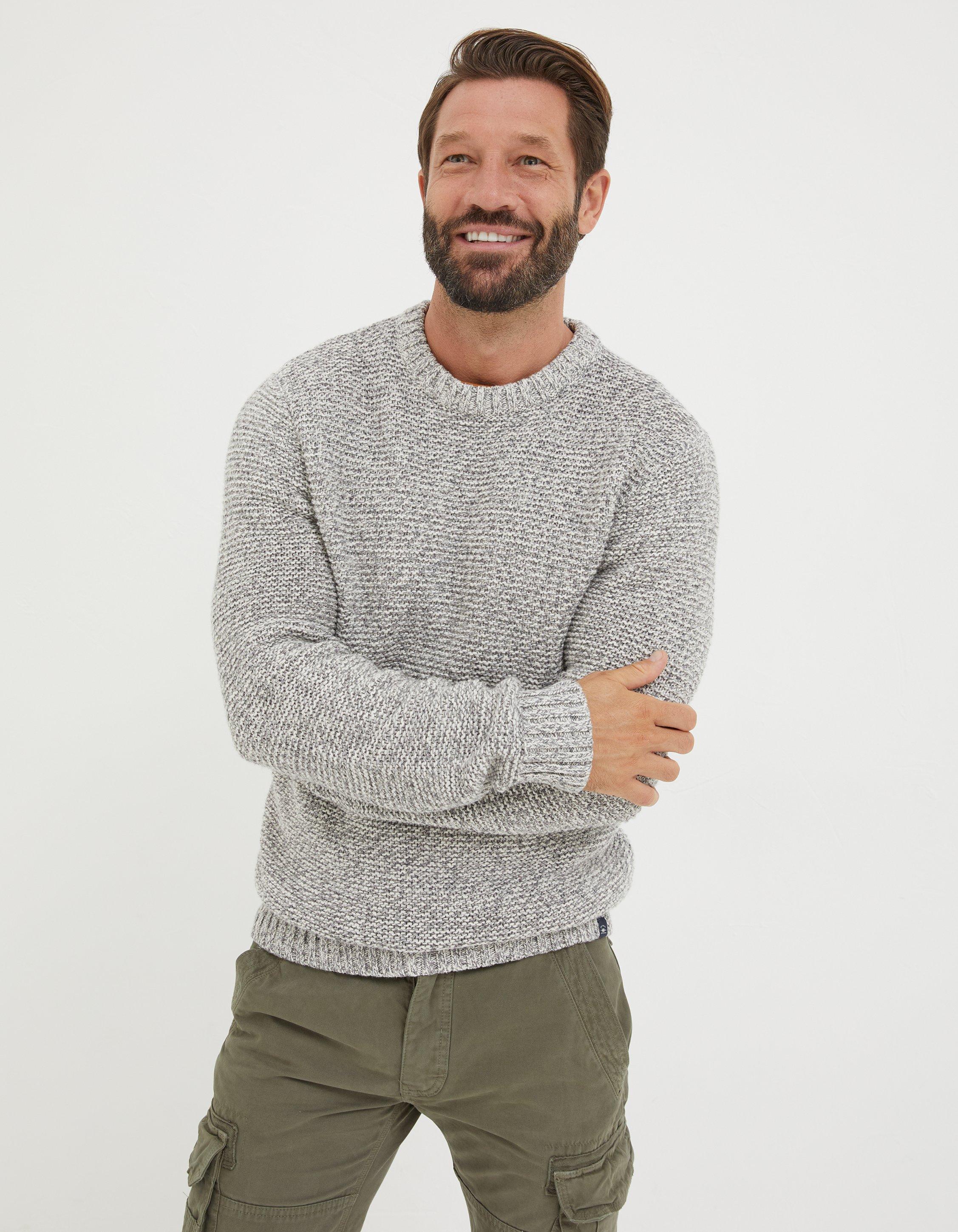 Mens knitted 2024 jumpers uk