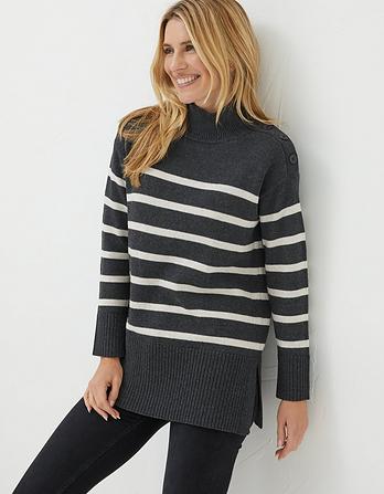 Melanie Stripe Knitted Tunic