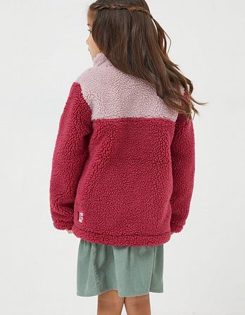 Elodie Fleece Button Sweatshirt