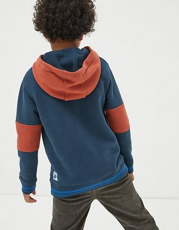 Badge Graphic Popover Hoodie