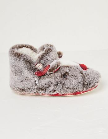 Ruby Reindeer Boot Slipper