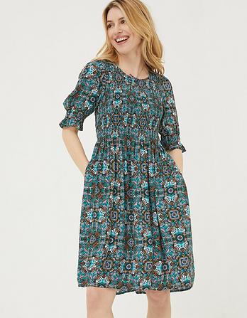 Pacey Mirrored Floral Dress