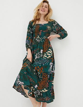 Adele Landscapes Midi Dress