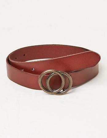 Leather Circle Belt