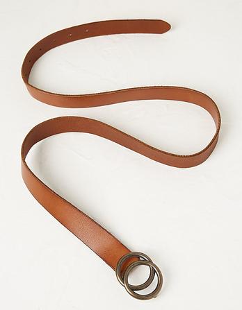 Leather Circle Belt