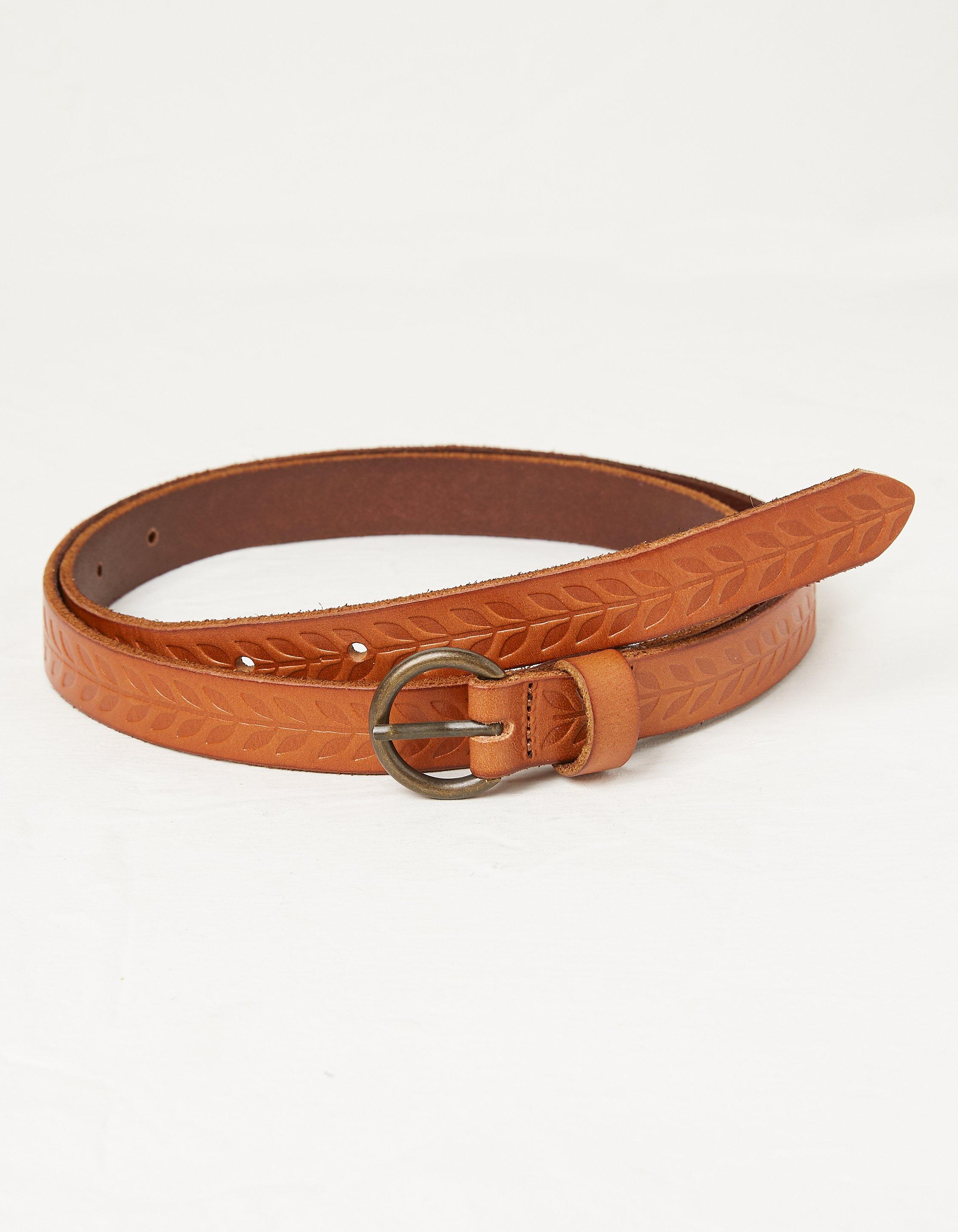 Fat face 2024 leather belt