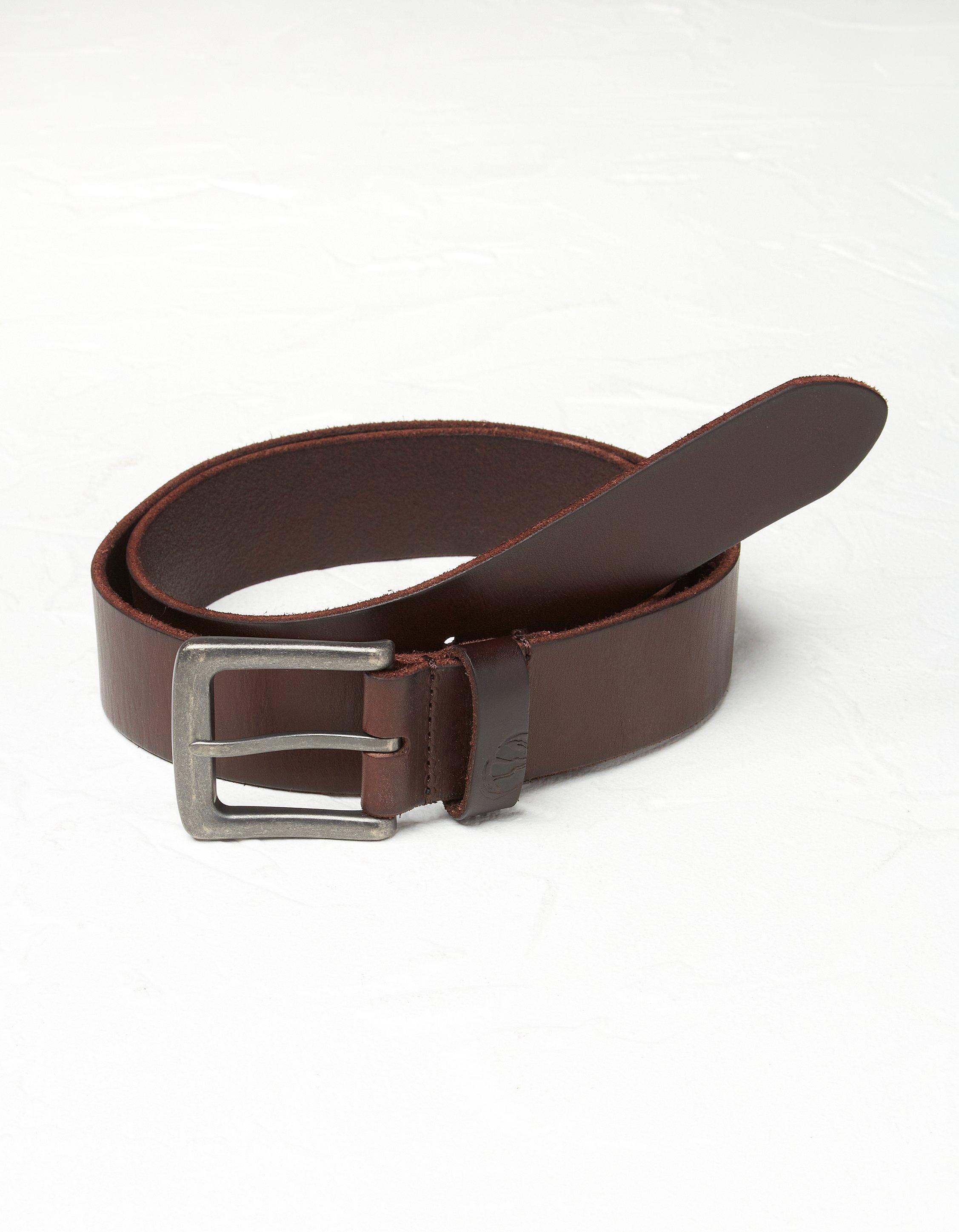 Fat face leather on sale belt