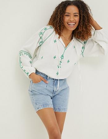 Dee Embroidered Blouse