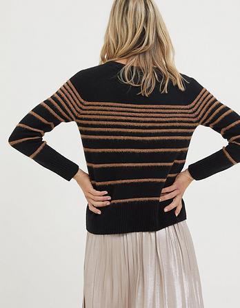 Sparkle Stripe Sweater 