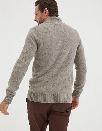 Lambswool Half Neck Sweater