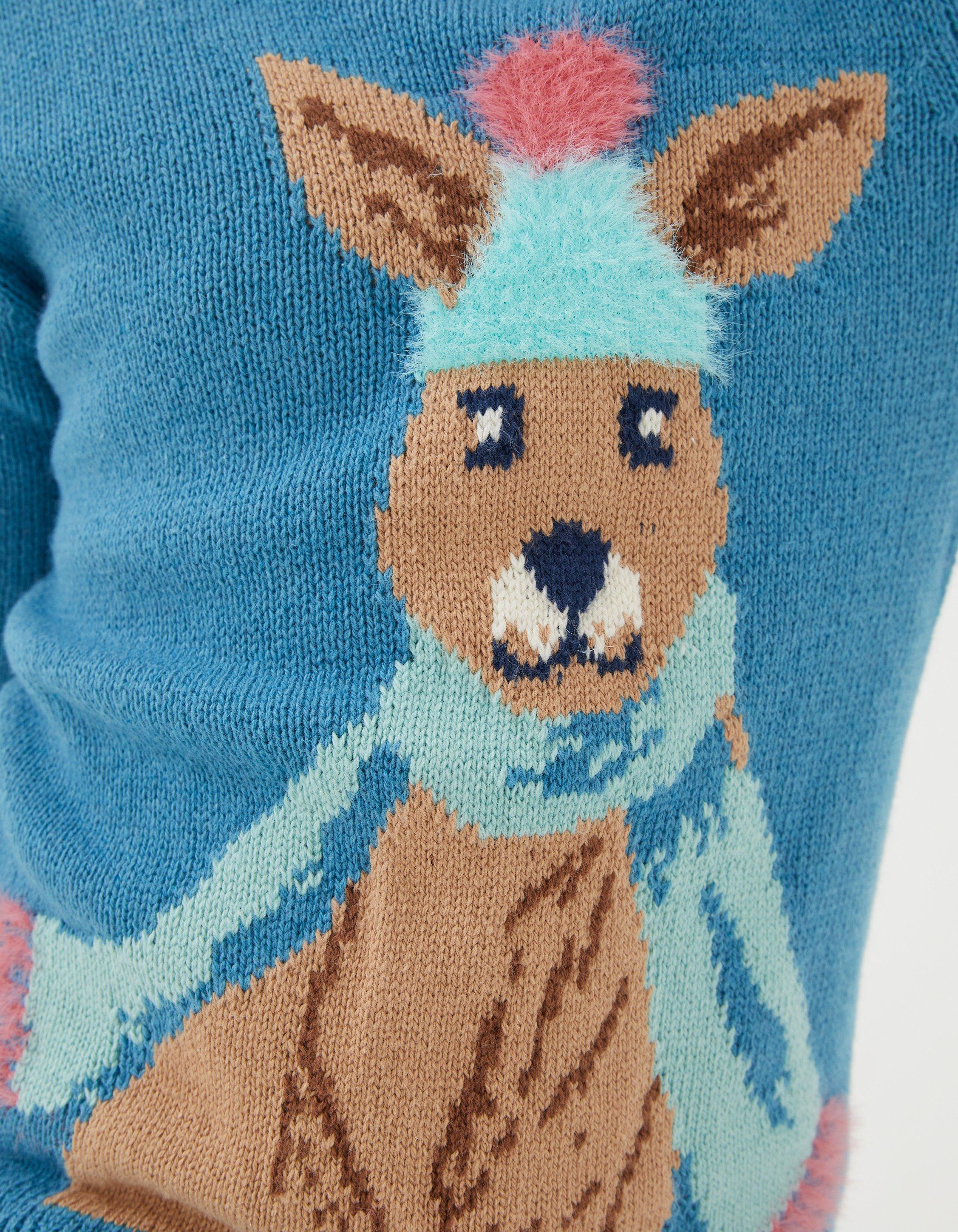 Kangaroo on sale christmas sweater