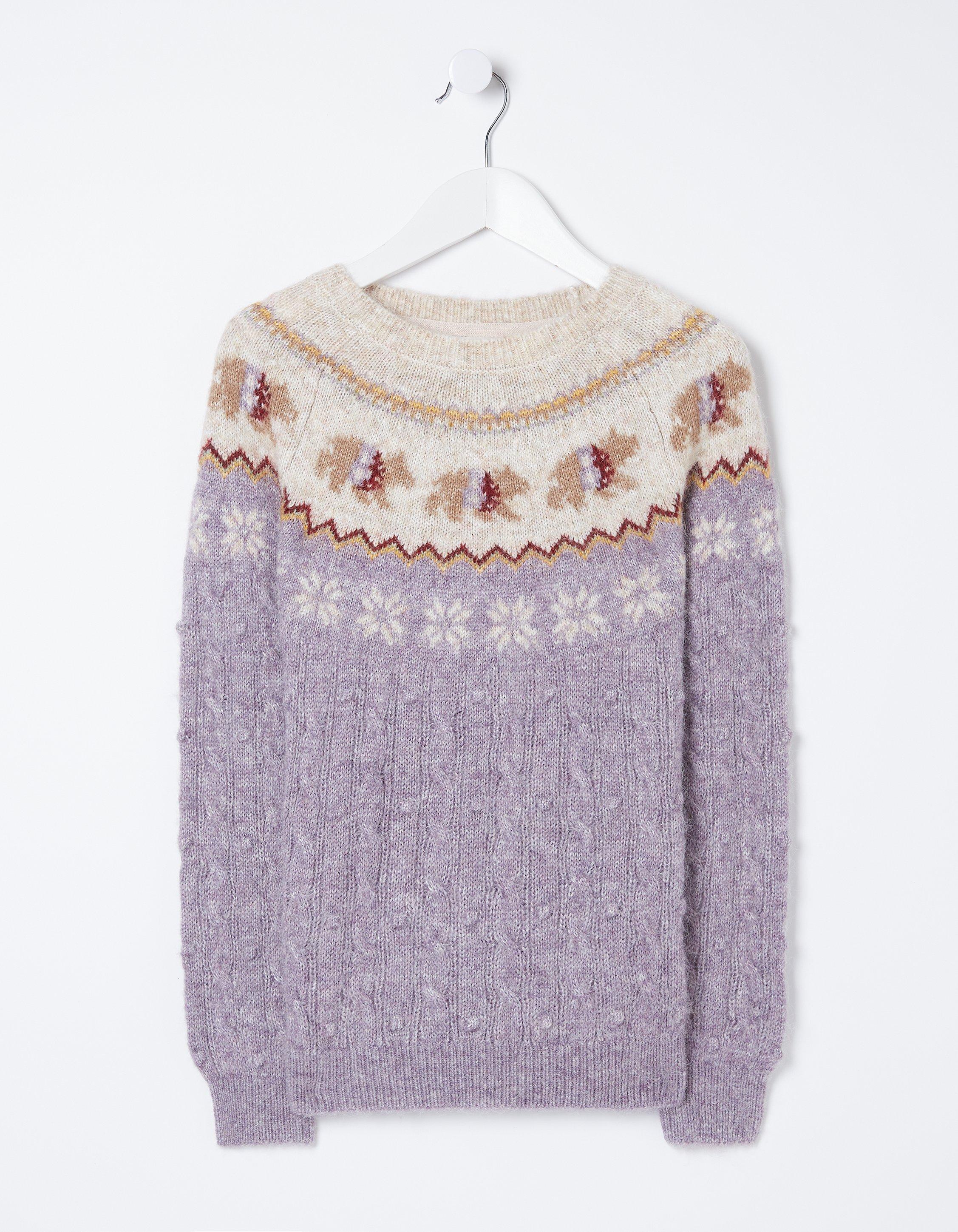 Bobbi Bear Knitted Crew Jumper