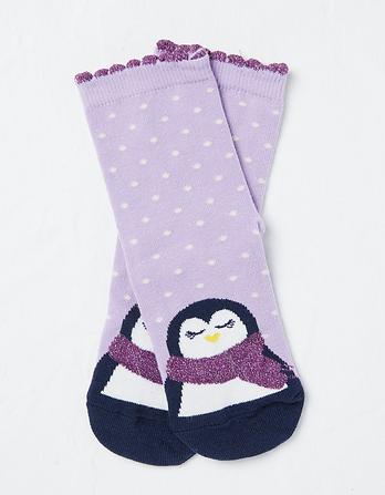 1 Pack Polka Dot Pippa Penguin Socks