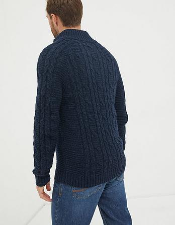 Funtley Cable Half Neck Sweater