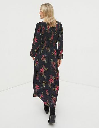 Bennie Floral Midi Dress