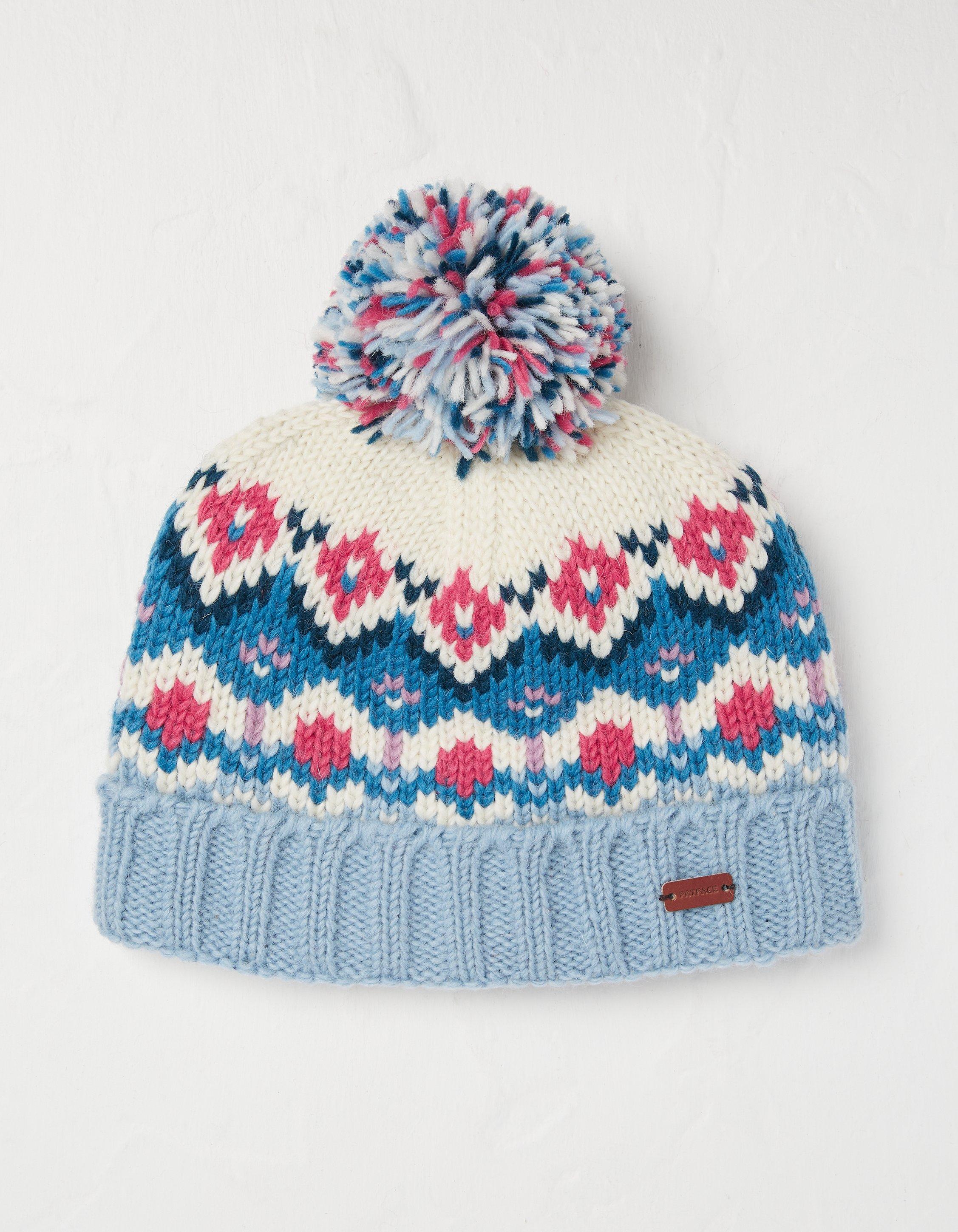 Fat face bobble store hat