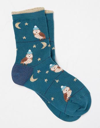 One Pack Owl Socks