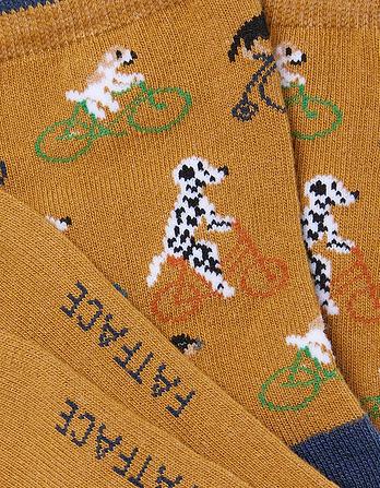 Cycling Dog Socks