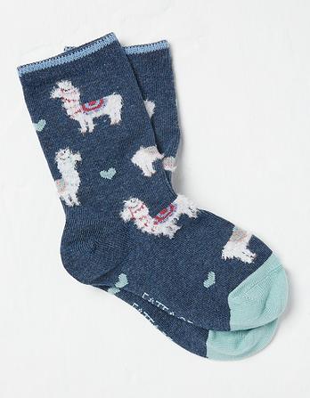 1 Pack Llama Socks